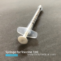 Disposable Syringe Without Needle 1ml